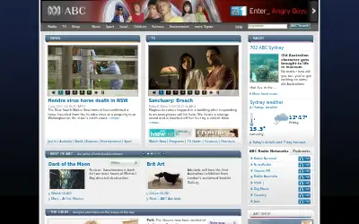 abc.net.au in 2011