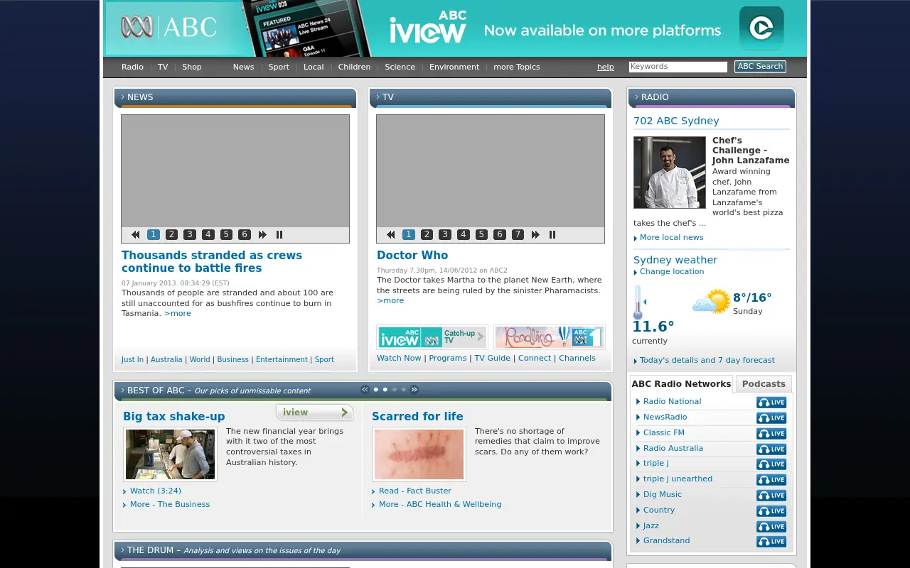 abc.net.au on July 1, 2012