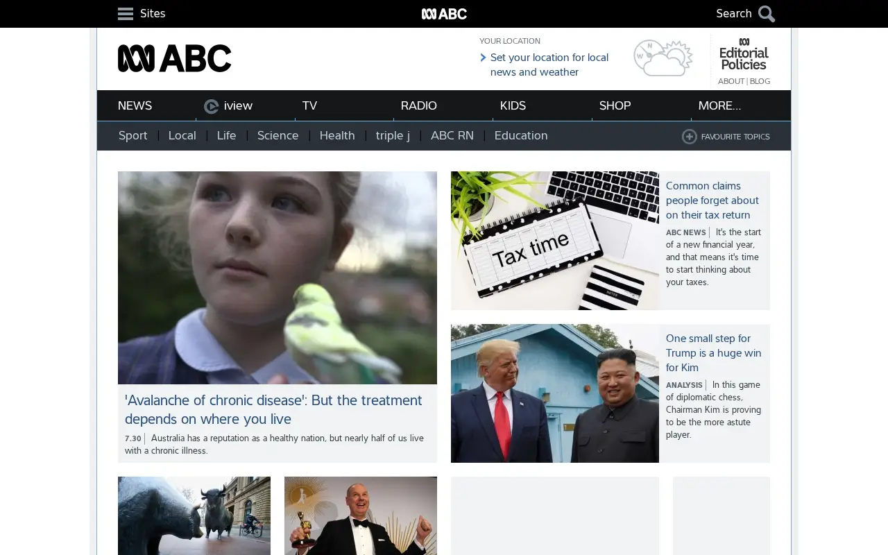 abc.net.au in 2019