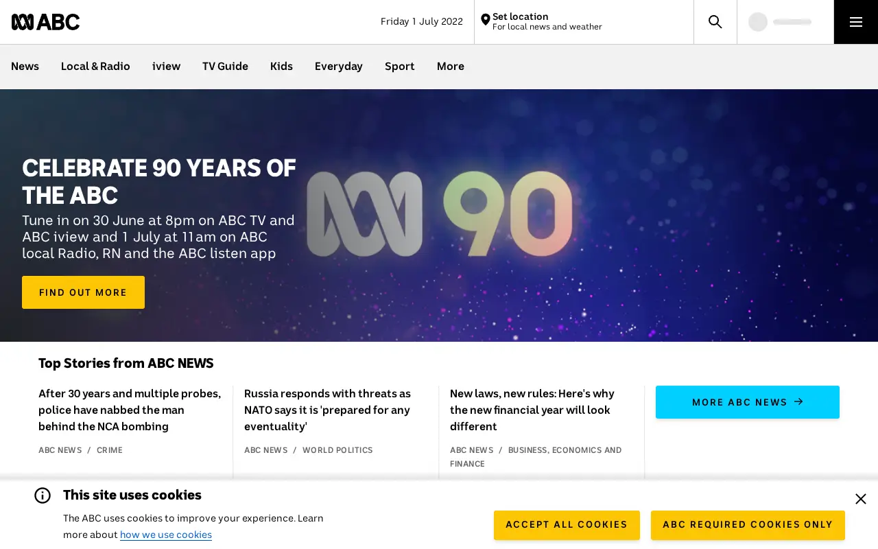abc.net.au in 2022