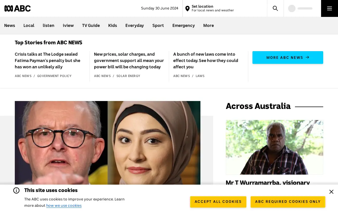 abc.net.au in 2024
