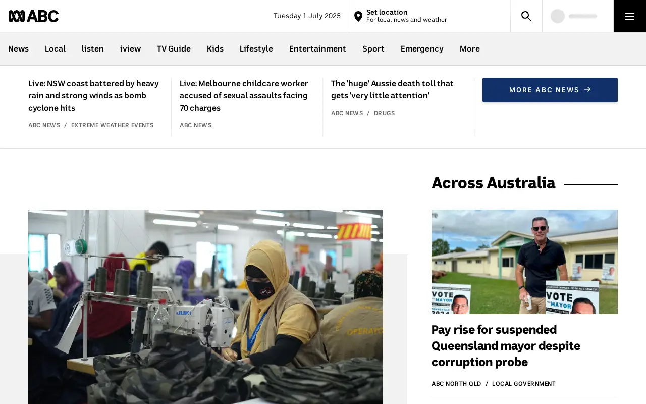abc.net.au in 2025