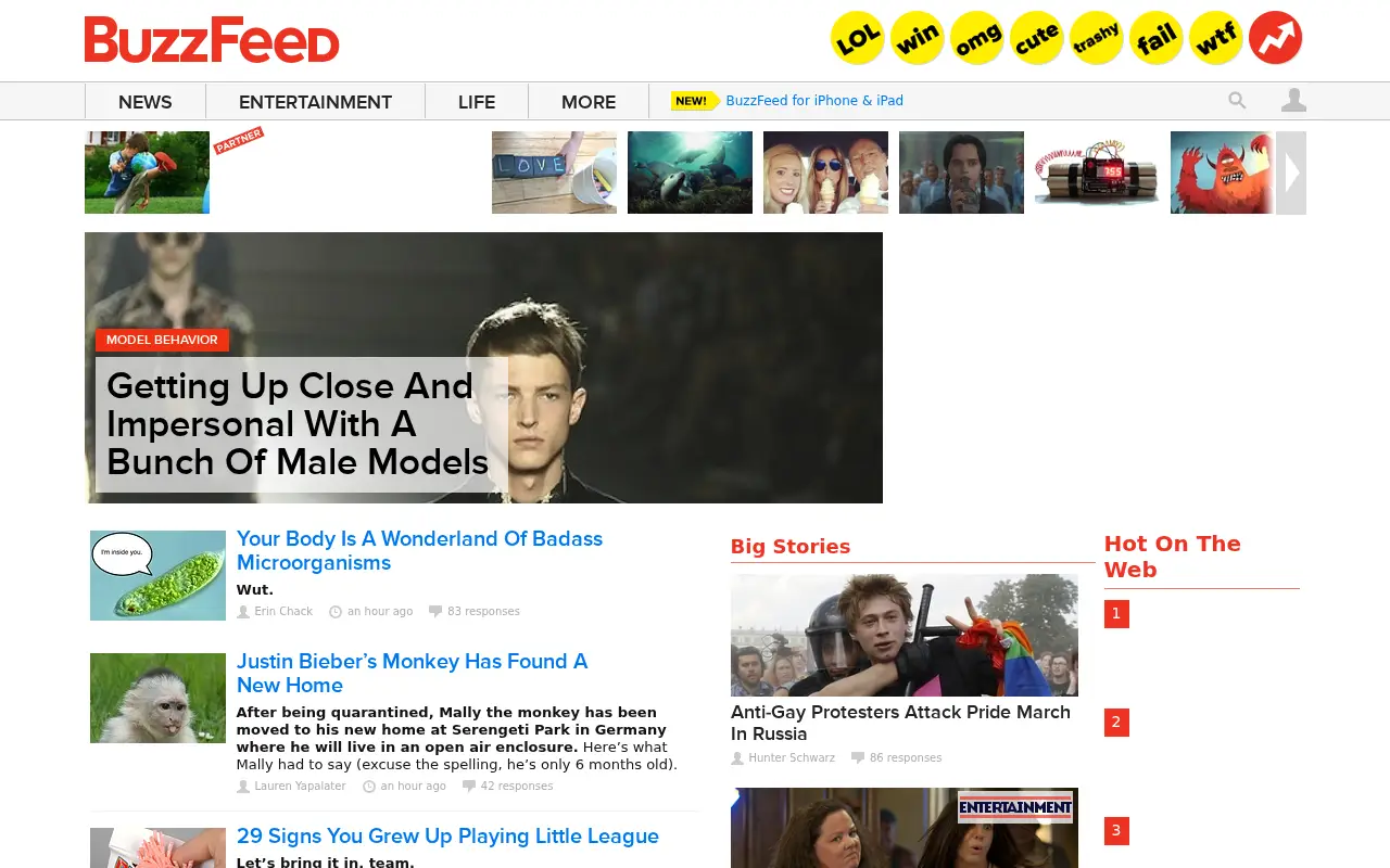 buzzfeed.com in 2013