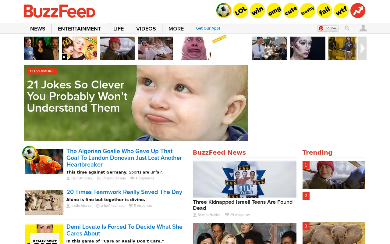 buzzfeed.com in 2014