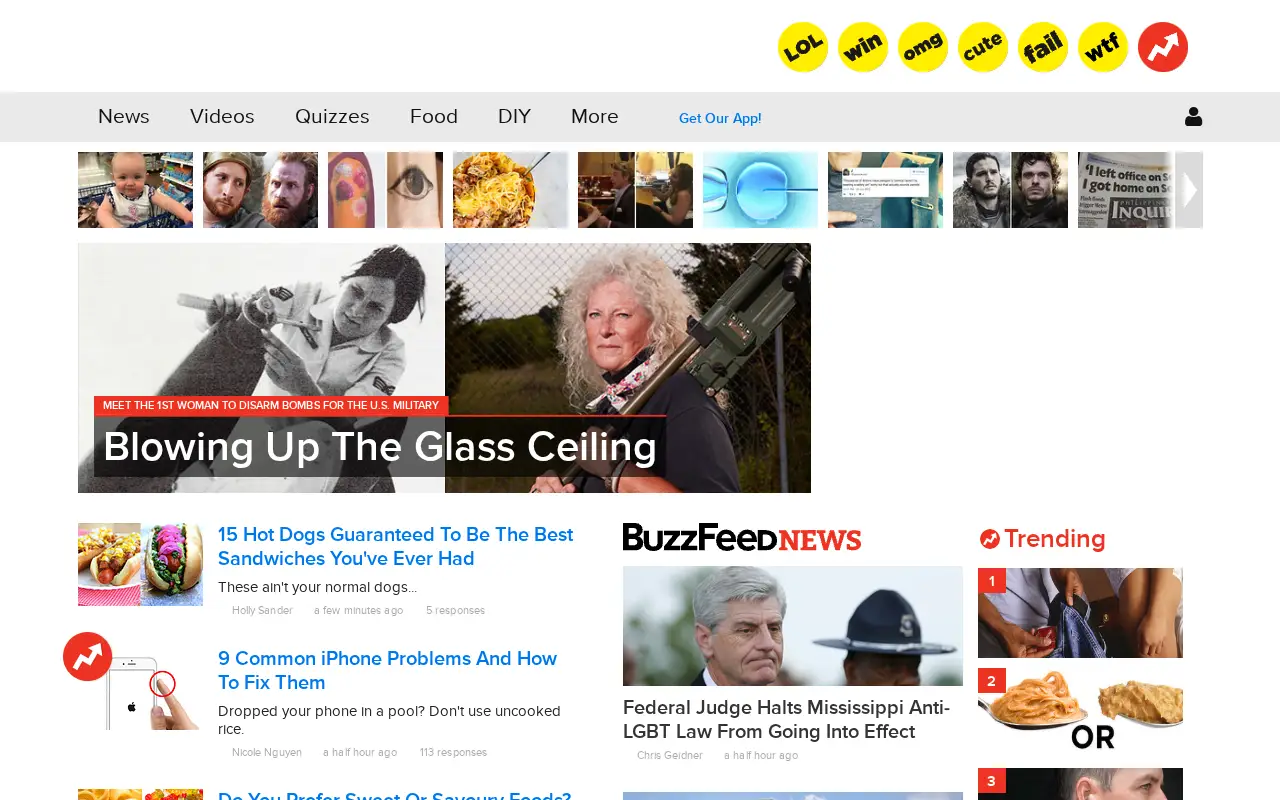 buzzfeed.com in 2016