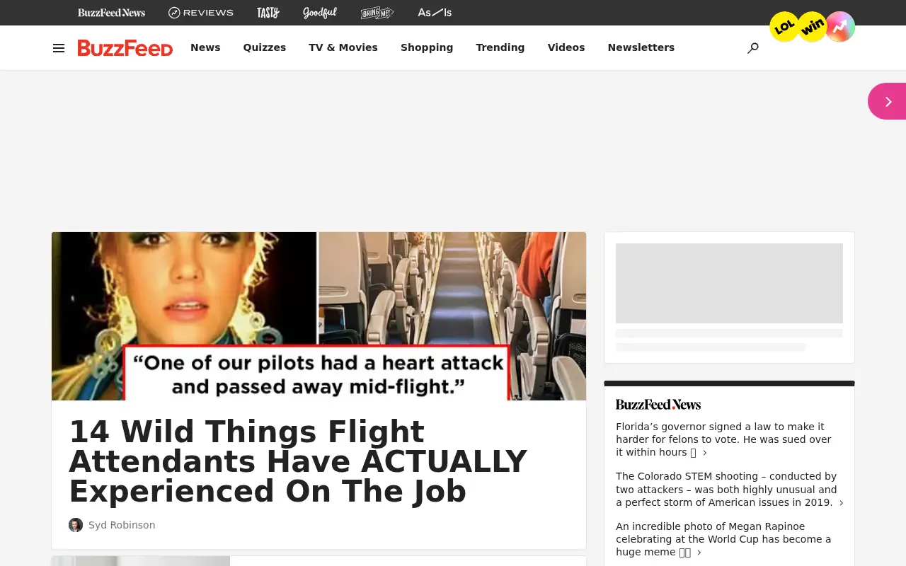 buzzfeed.com in 2019