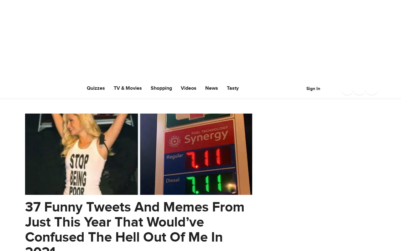 buzzfeed.com in 2022