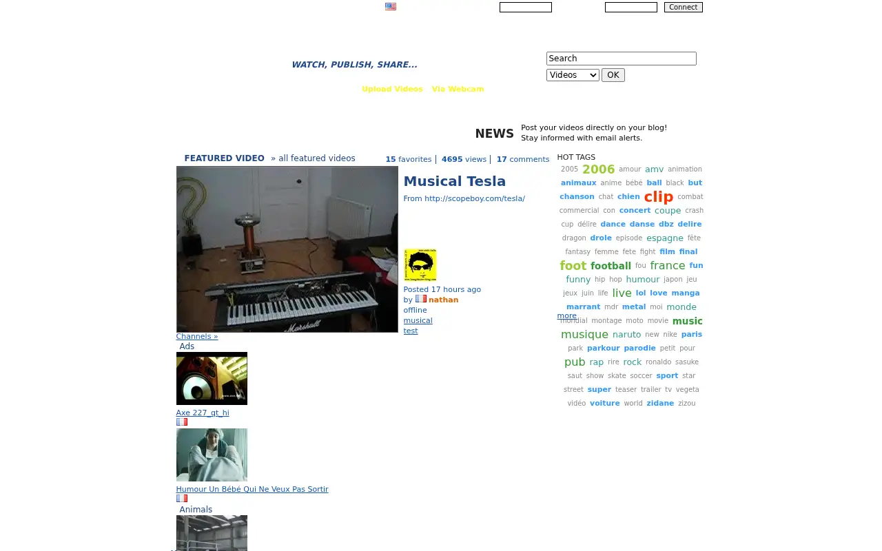 dailymotion.com on July 1, 2006