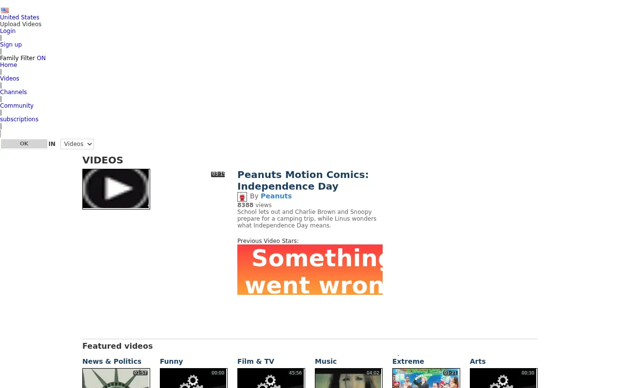 dailymotion.com on July 6, 2009