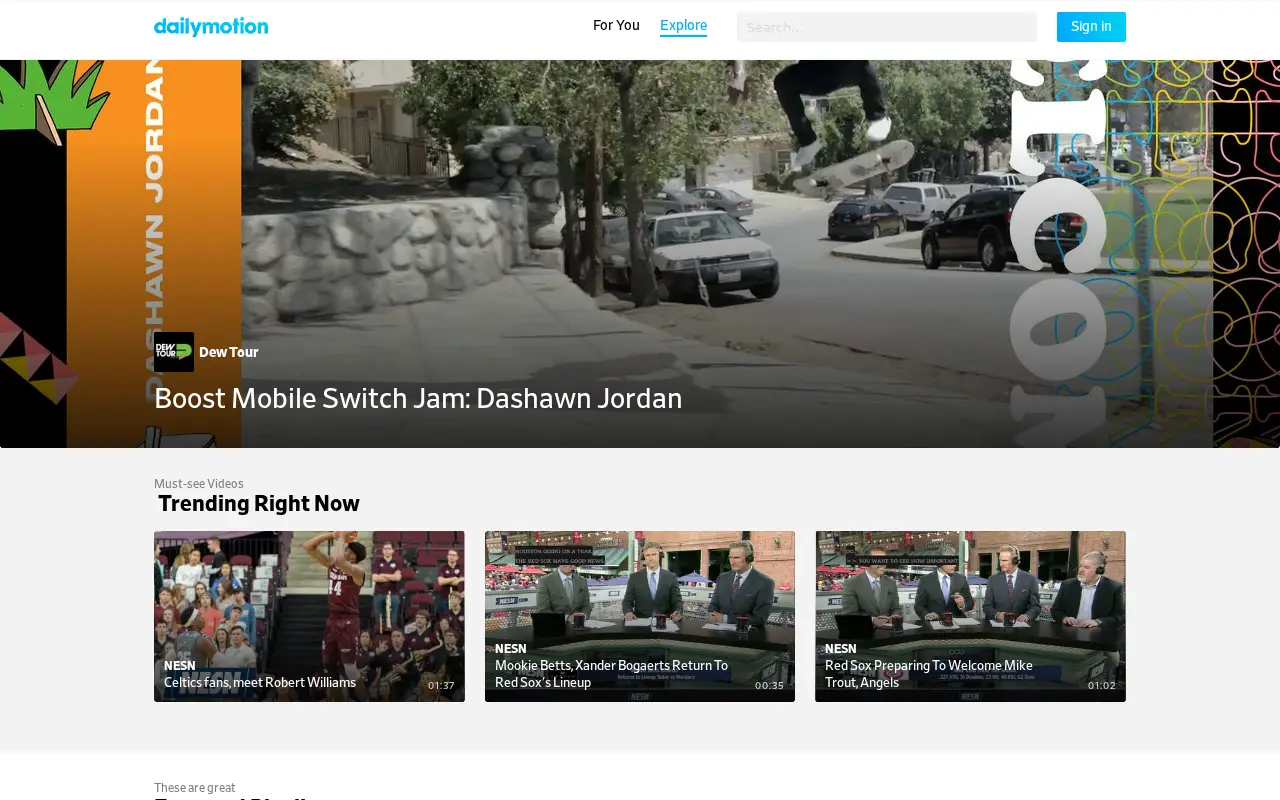 dailymotion.com in 2018