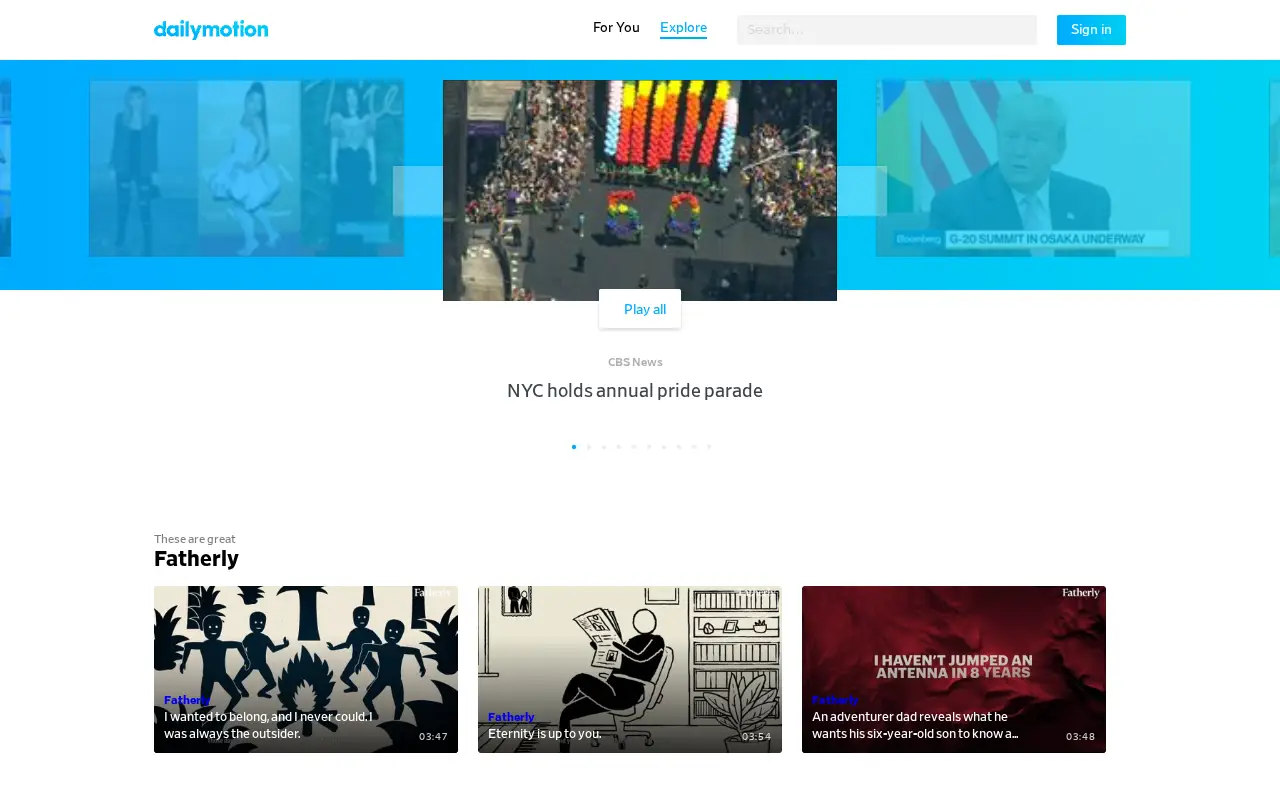 dailymotion.com in 2019