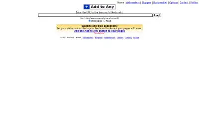 addtoany.com in 2007