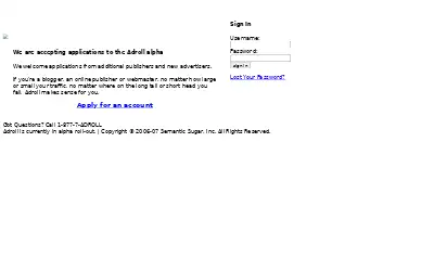 adroll.com in 2007