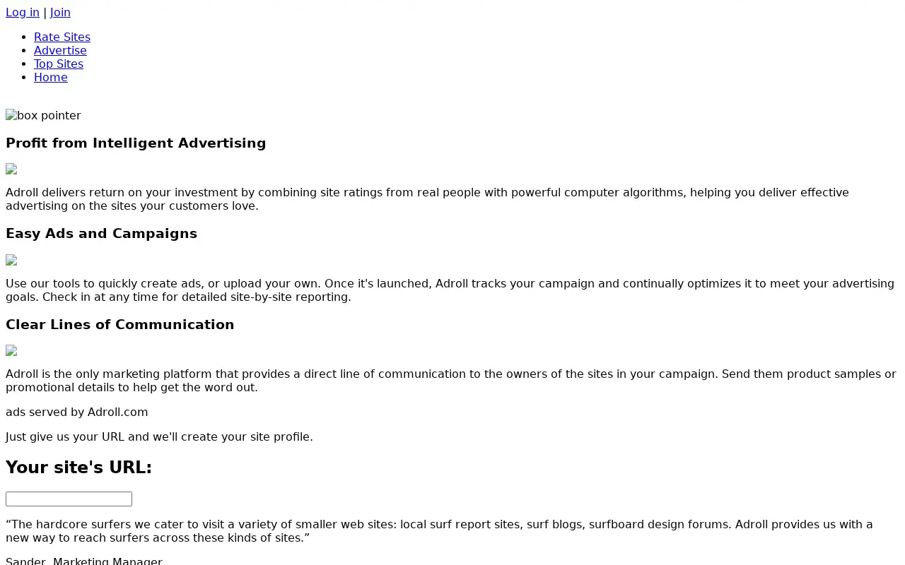 adroll.com on September 23, 2009