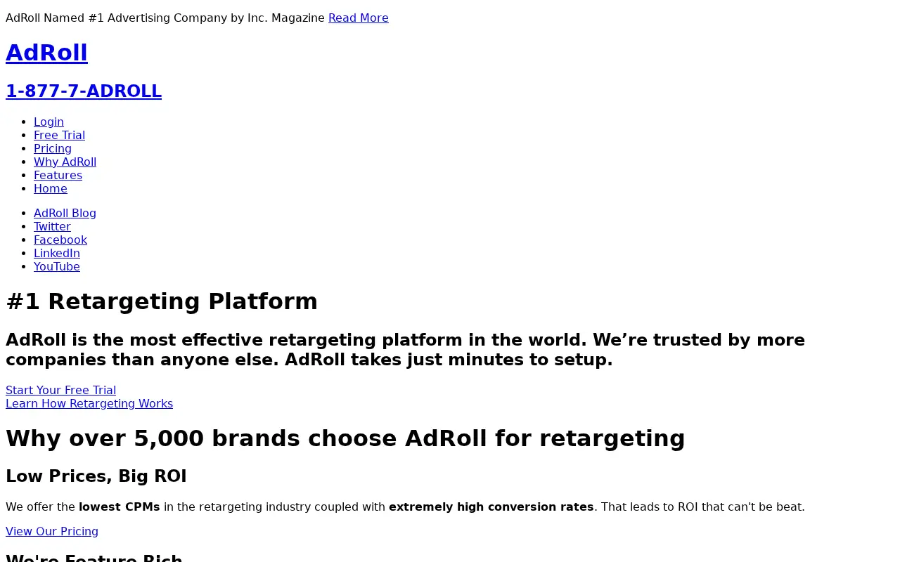 adroll.com on July 8, 2013