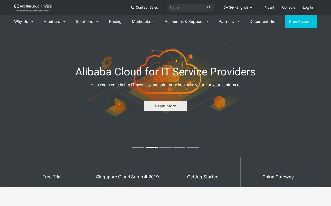 aliyun.com in 2019