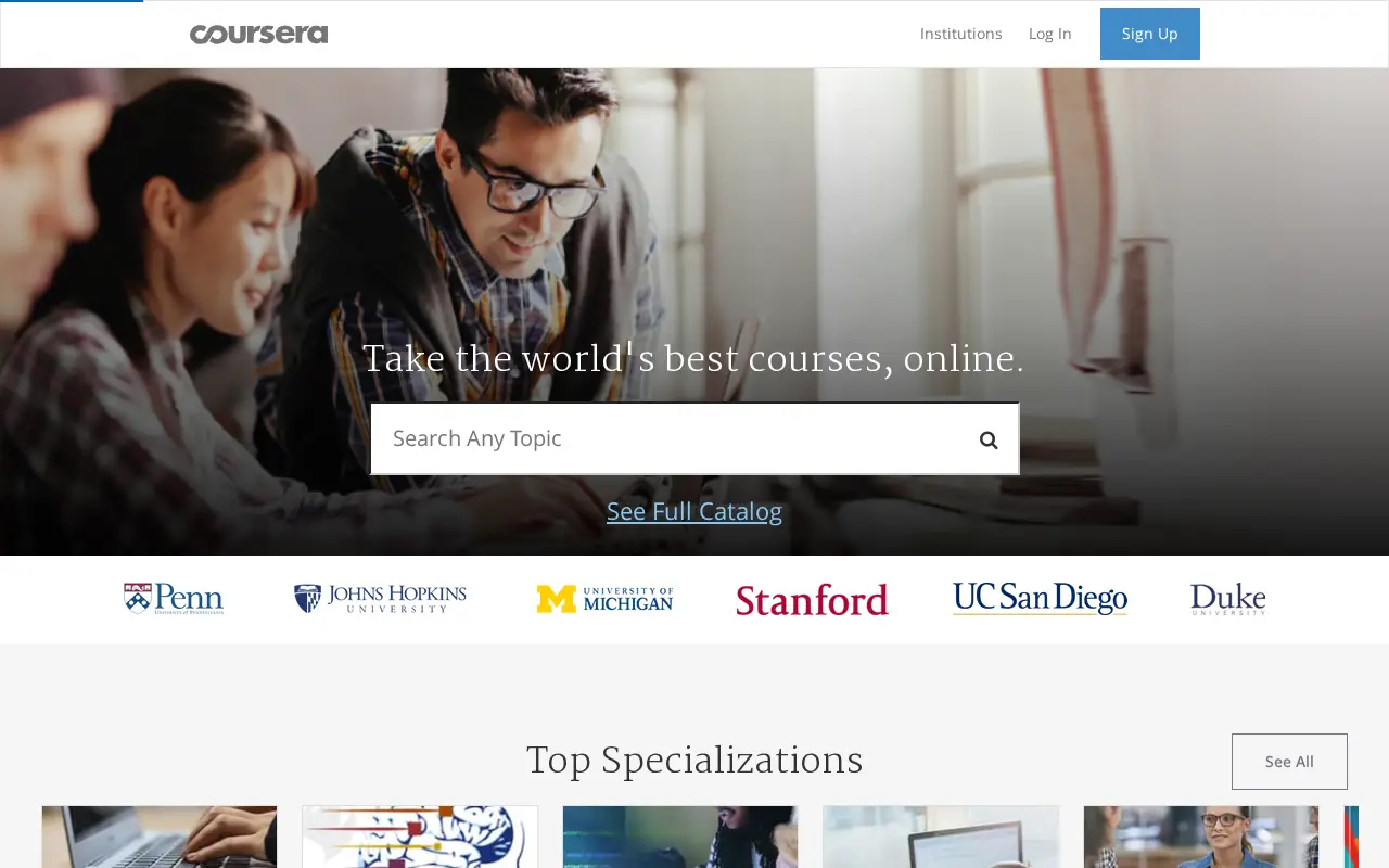 coursera.org in 2016
