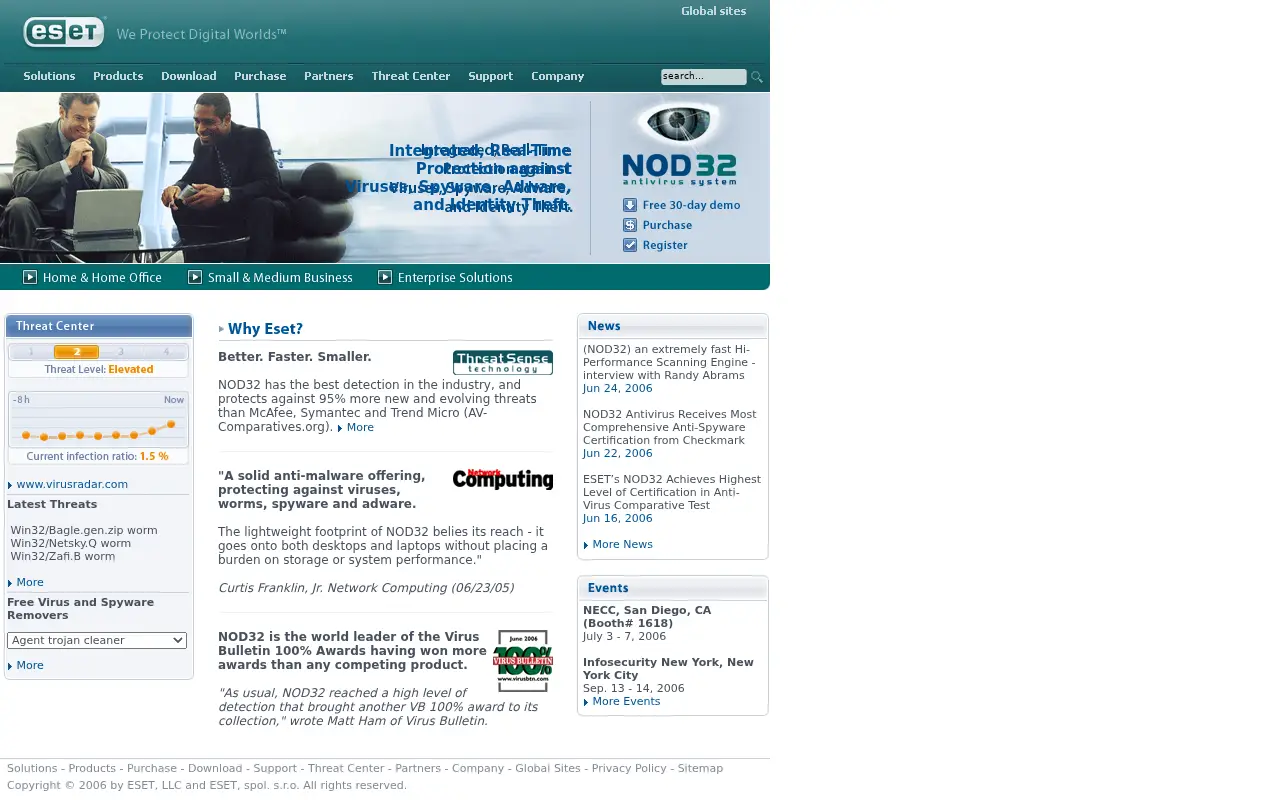 eset.com in 2006