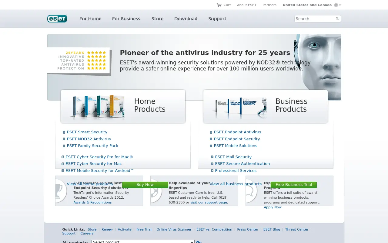 eset.com in 2013