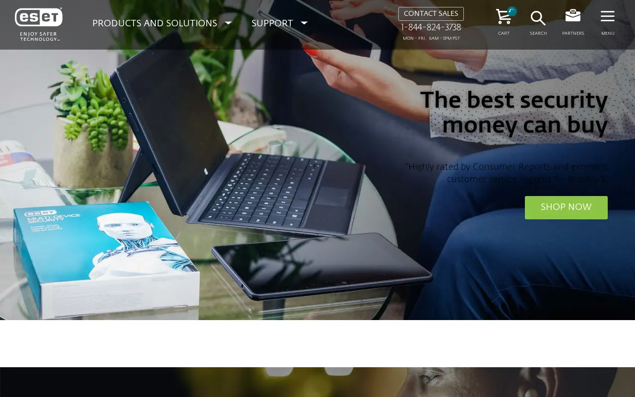 eset.com in 2016