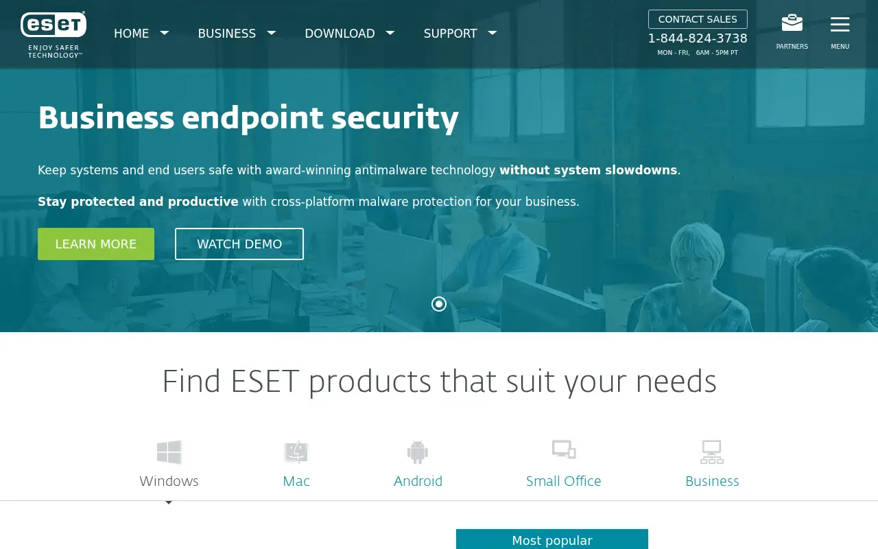 eset.com in 2017