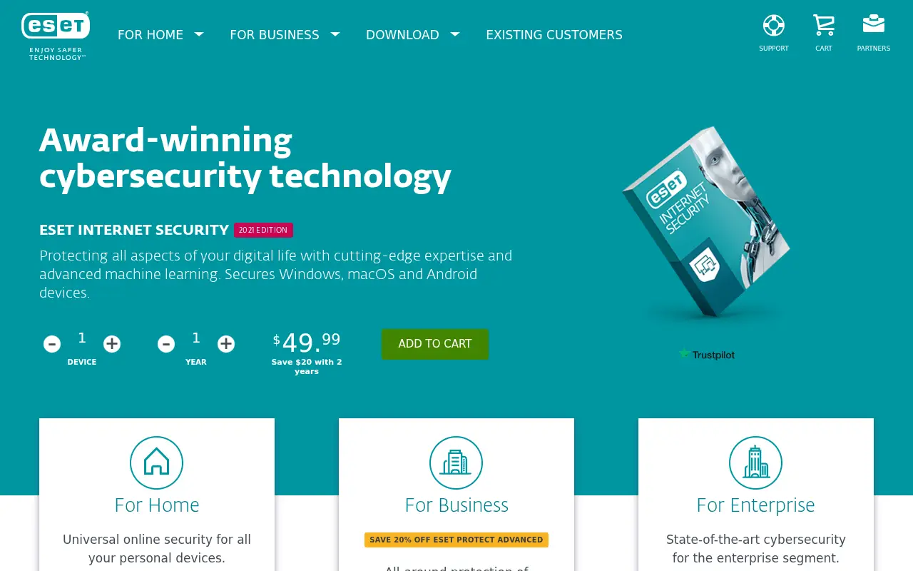 eset.com in 2021