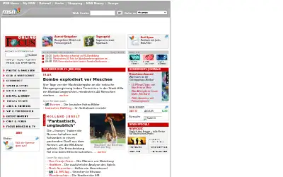 focus.de in 2004