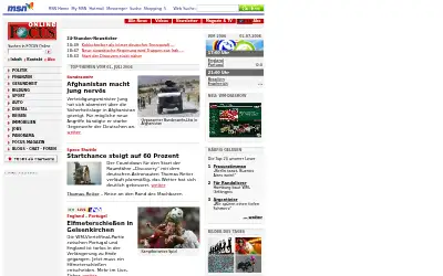focus.de in 2006
