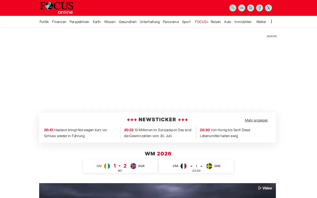 focus.de in 2026