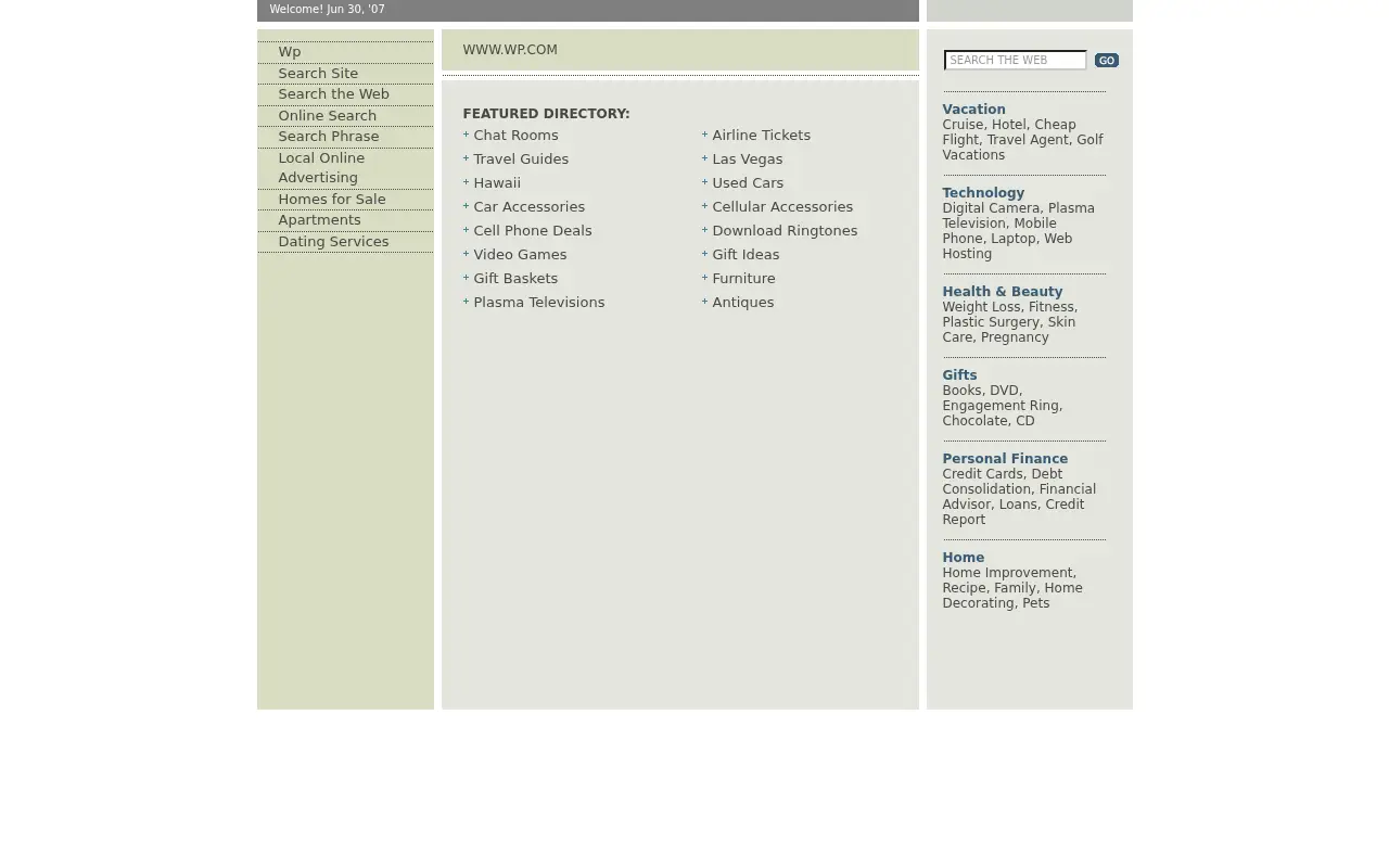 wp.com on June 30, 2007