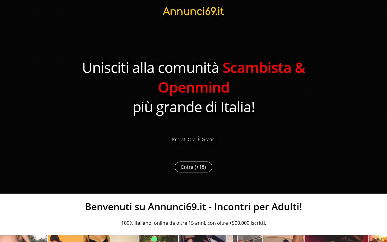 annunci69.it in 2018