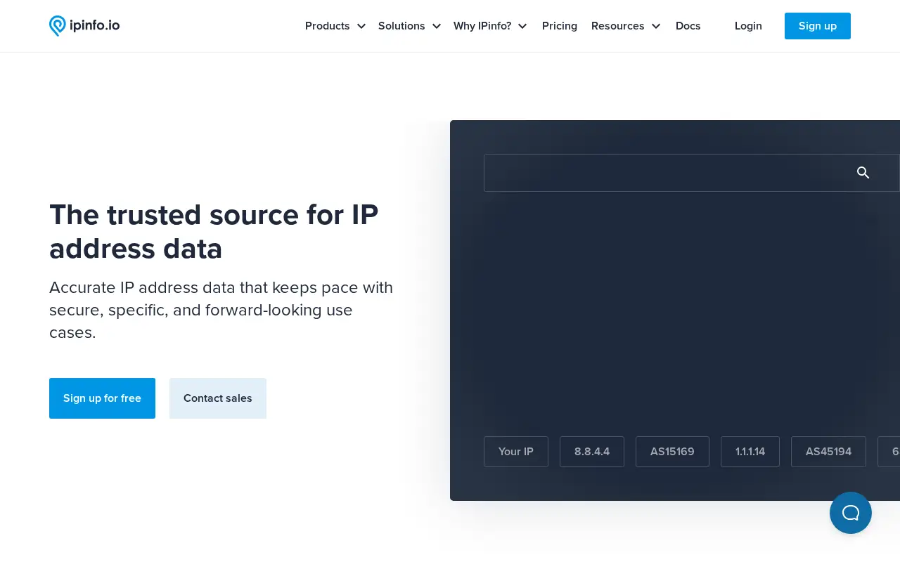 ipinfo.io on June 30, 2022