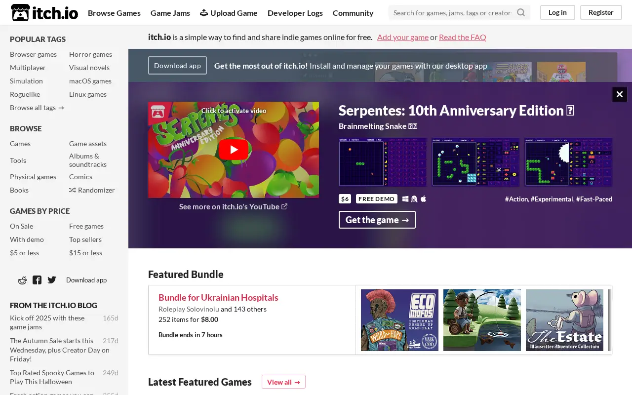 itch.io in 2025