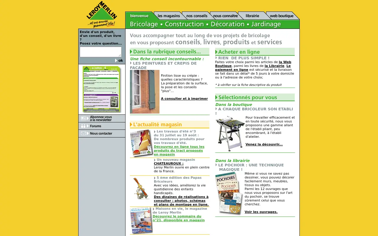 leroymerlin.fr on August 2, 2002