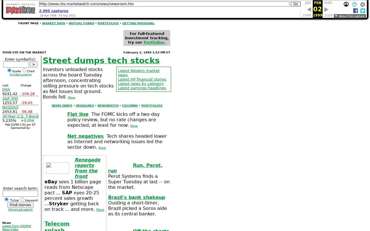marketwatch.com in 1999