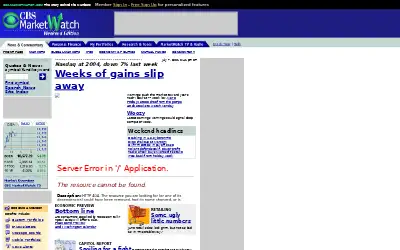 marketwatch.com in 2001