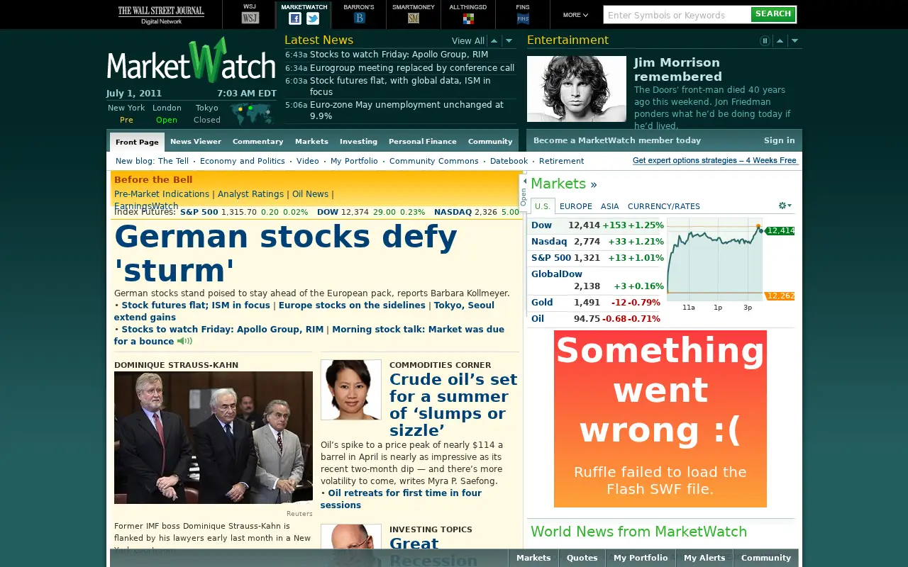 marketwatch.com in 2011