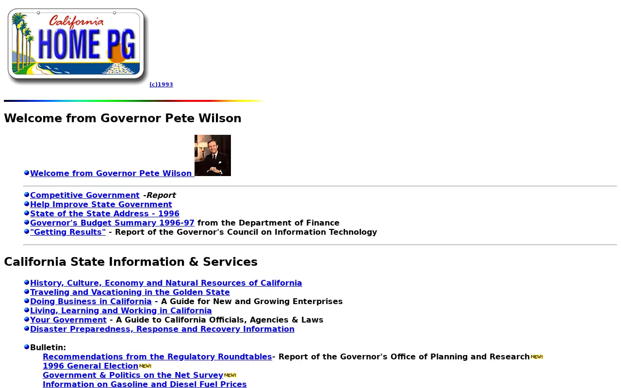 ca.gov on October 22, 1996