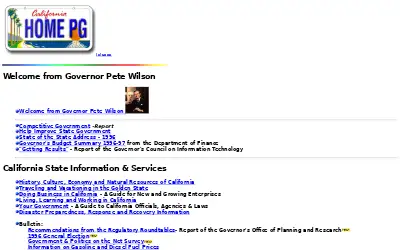 ca.gov in 1996