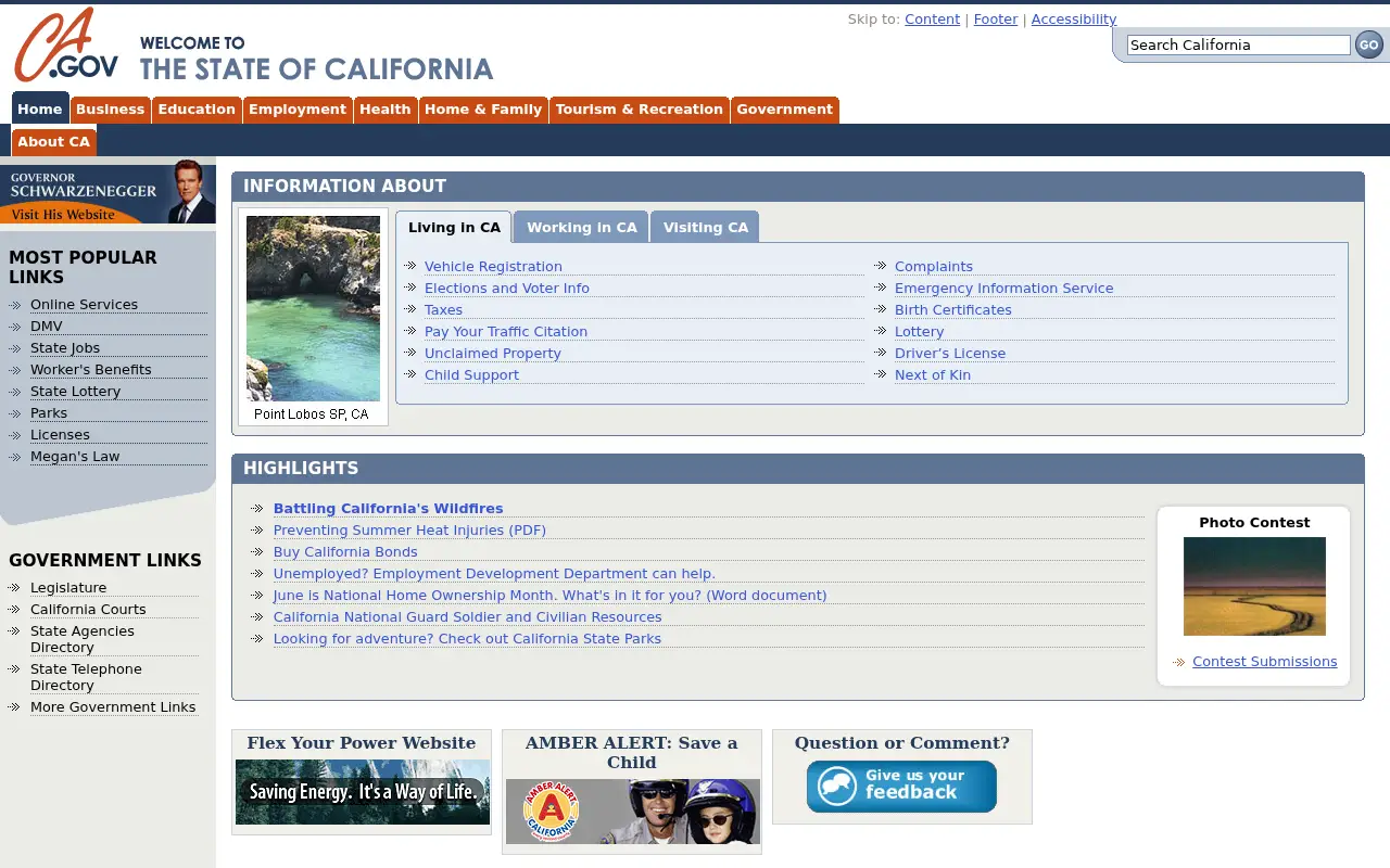 ca.gov on June 30, 2007