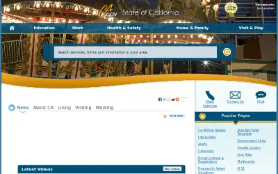 ca.gov in 2013