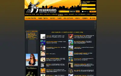 newgrounds.com in 2007