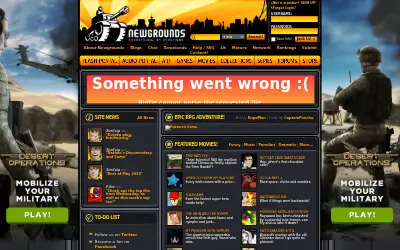 newgrounds.com in 2010