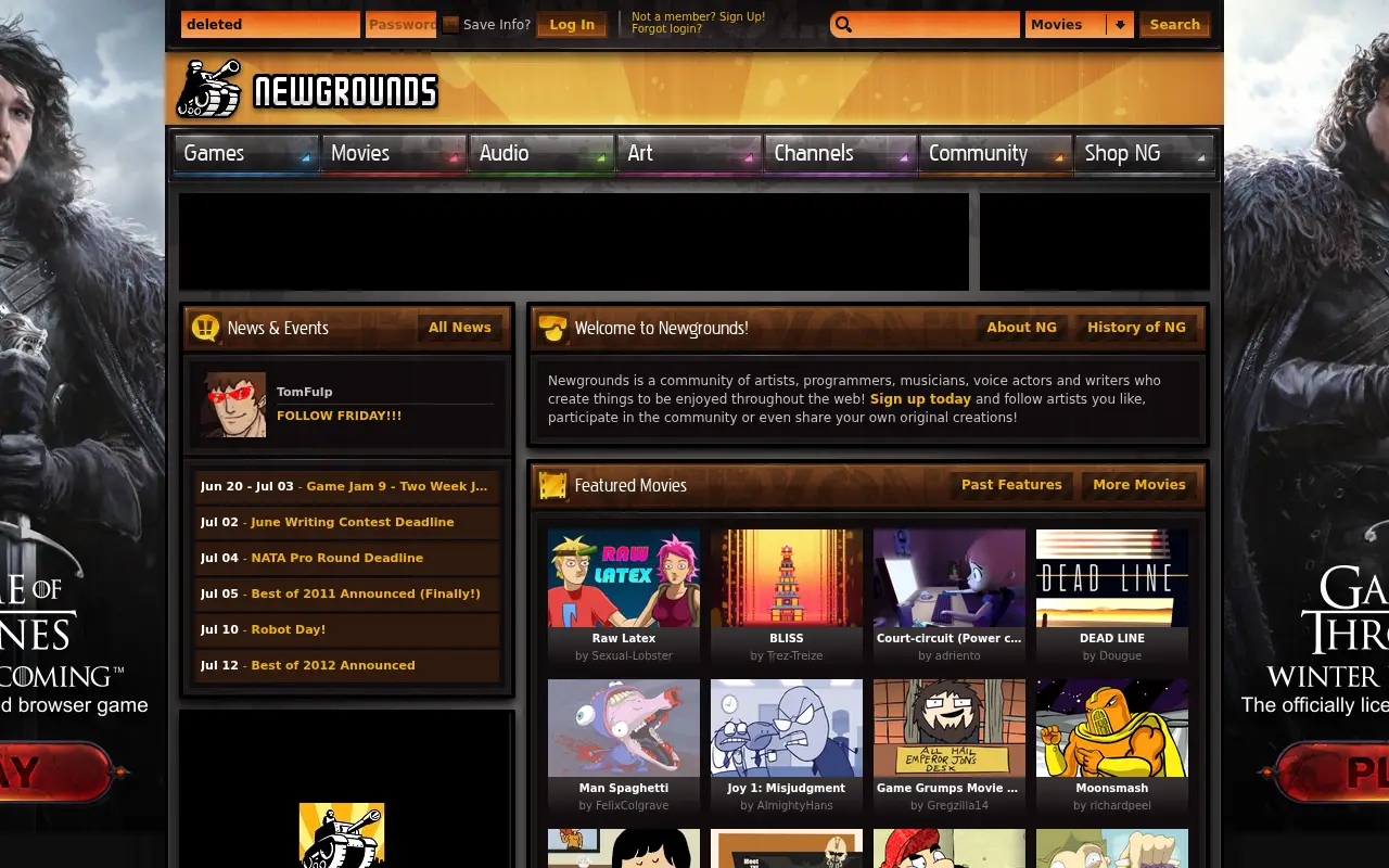 newgrounds.com on July 1, 2013