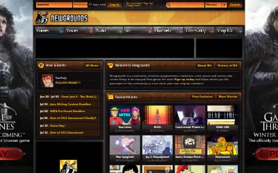 newgrounds.com in 2013