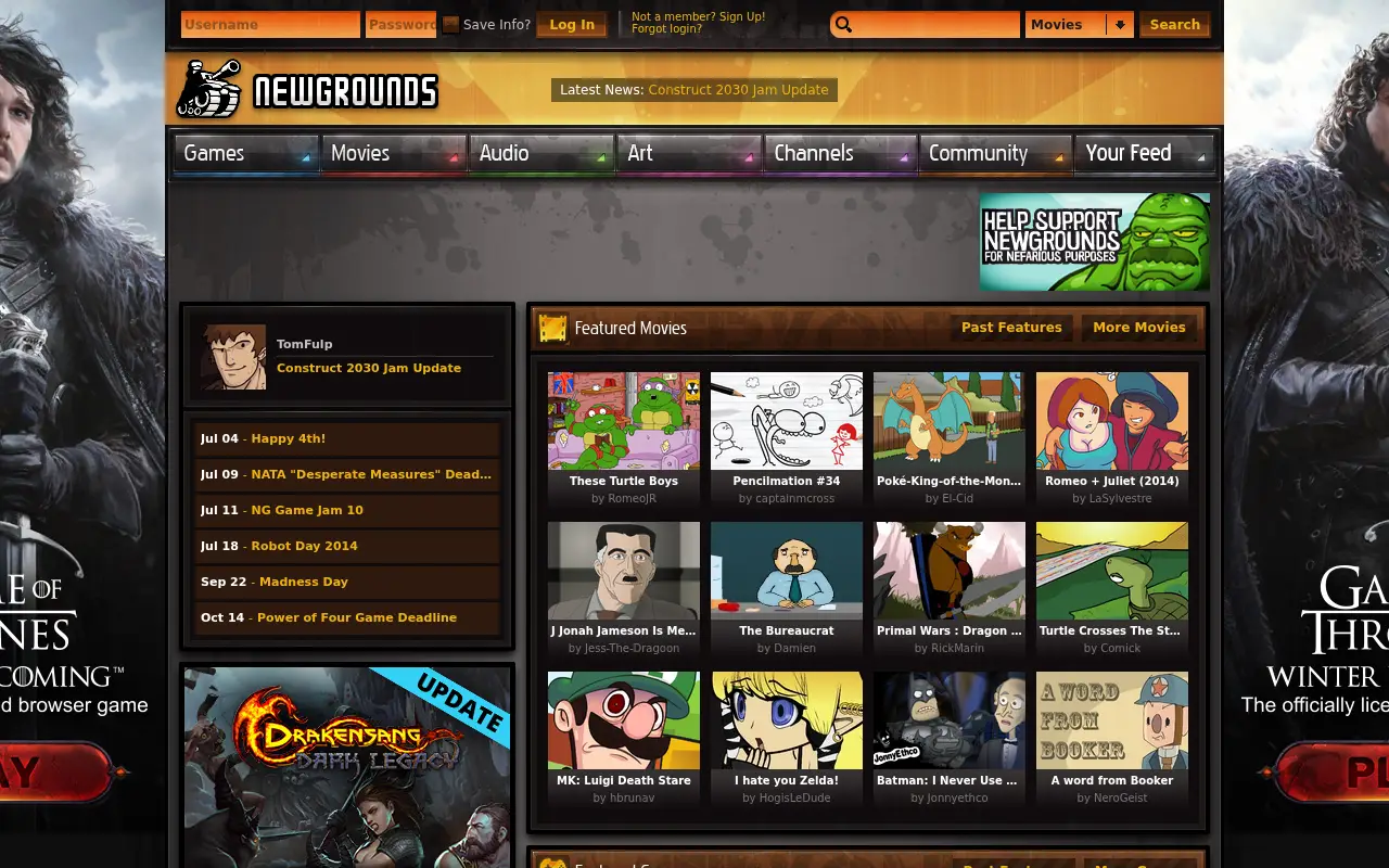 newgrounds.com on July 1, 2014