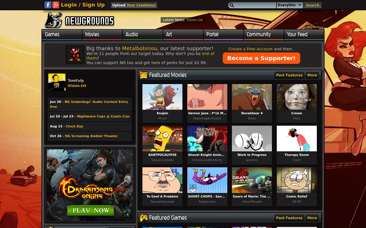 newgrounds.com on June 30, 2017