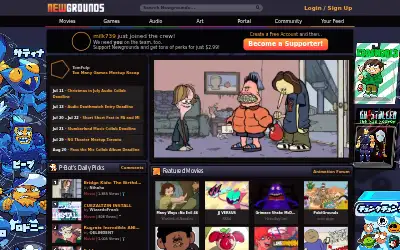newgrounds.com in 2023