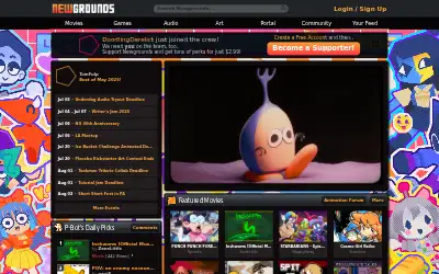 newgrounds.com in 2025