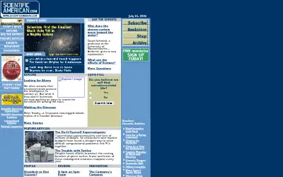 scientificamerican.com in 2001